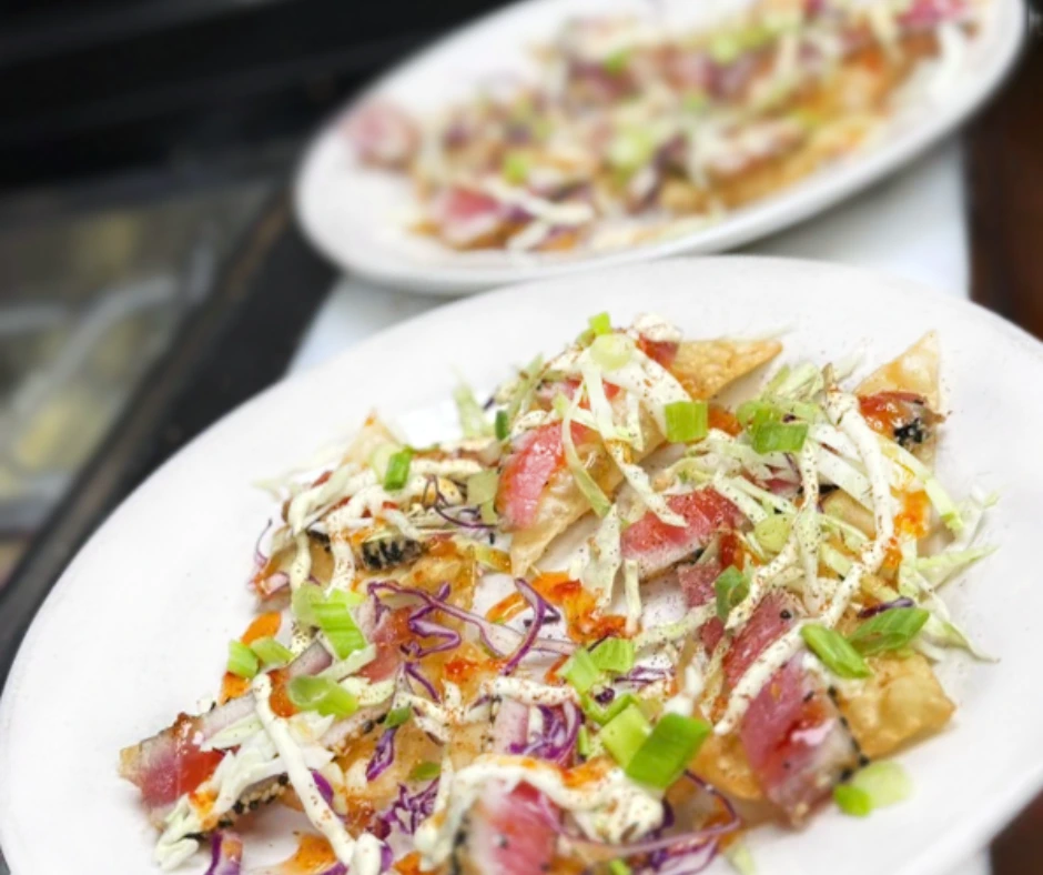 Appetizers Menu 1 Appetizer Ahi mazing Wontons
