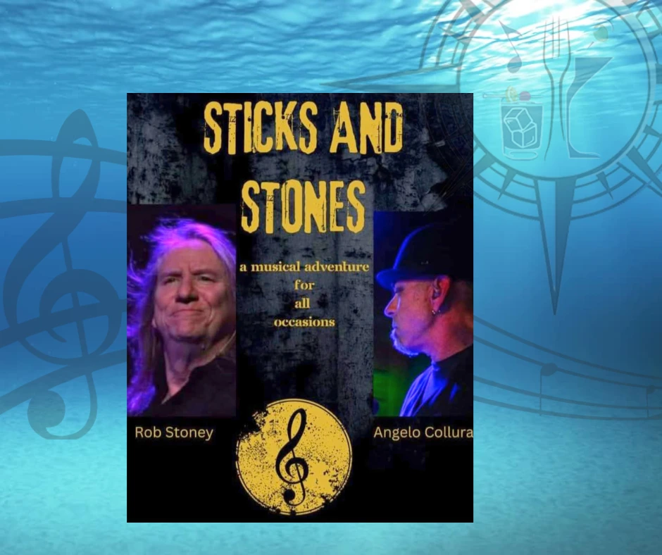 Chill Music entertainment Calendar Sticks and Stones